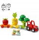 LEGO 10982 DUPLO My First Il Trattore di Frutta e Verdura, Sorpresa Pasqua, Gioco Impilabile per Neonati e Bambini da 1,5 a 3 Anni, Giochi Educativi per l'Apprendimento Precoce